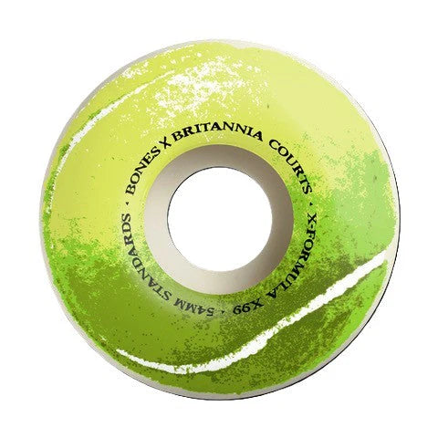 Bones wheels XFormula Britannia Courts V1 99a 54mm