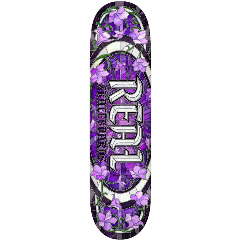 Real deck Cathedral Oval Purple 8.25