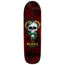Powell Peralta McGill Skull and Snake flight deck 9.01in. Red foil
