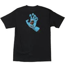Santa Cruz Screaming Hand s/s T-shirt Black size S