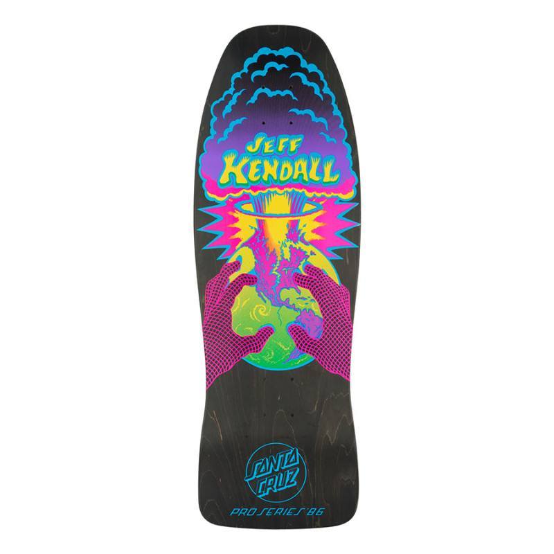 Santa Cruz Kendall End of the World reissue 10X29.7in. black stain