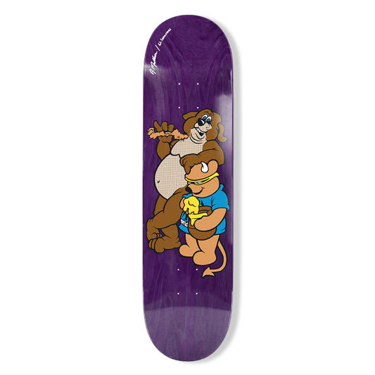 World Industries Rodney Mullen Bear deck 8.25 purple stain