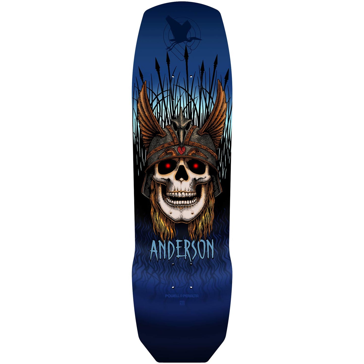 Powell Peralta deck Anderson Heron 7-ply maple Blue 9.13