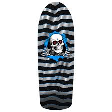Powell Peralta OG Ripper deck '16' 10in. blue/silver foil