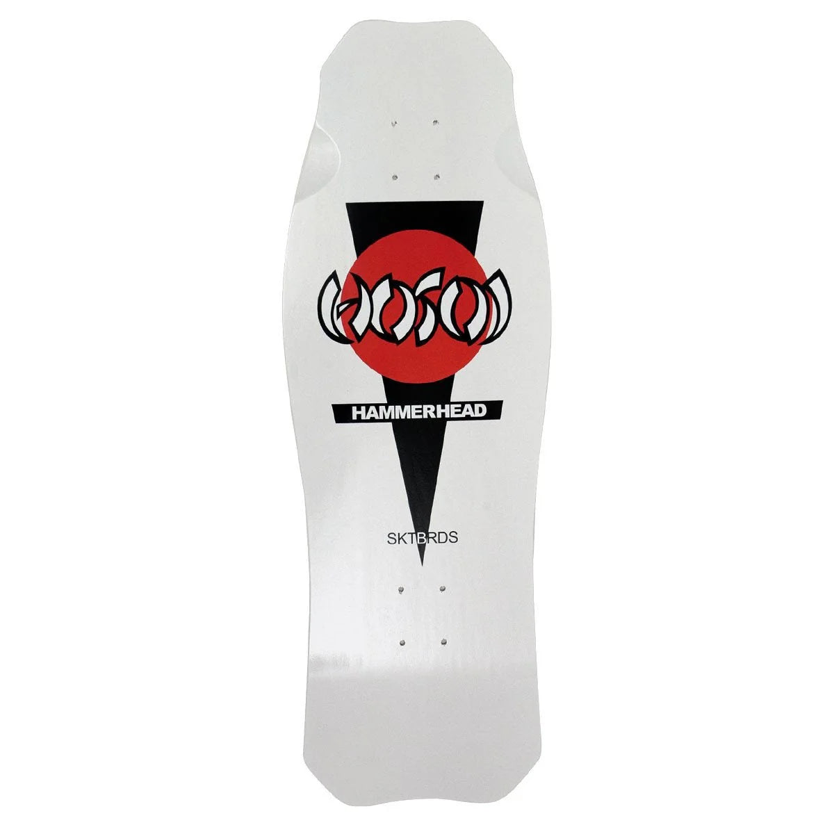 Hosoi skateboards OG Hammerhead deck 10.5X31" White