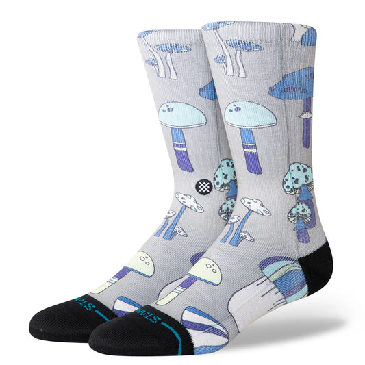 Stance socks Microbial crew Stringgrey size M