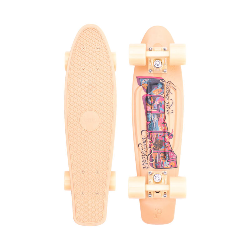 Penny skateboard 22" Postcard Coastal Peach