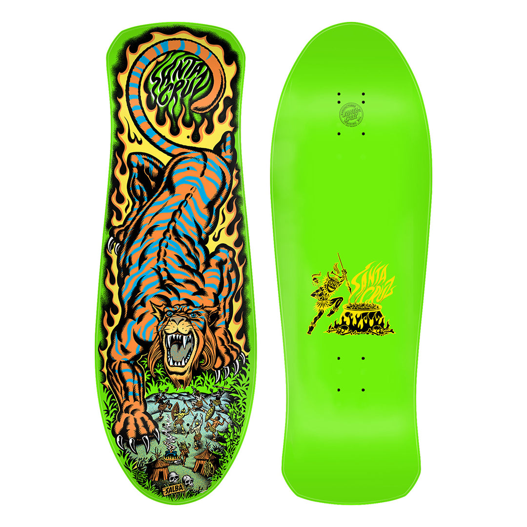 Santa Cruz reissue deck Salba Tiger 10.3X31.1in.