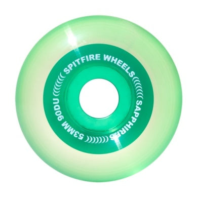 Spitfire wheels Sapphire 90D Green 53