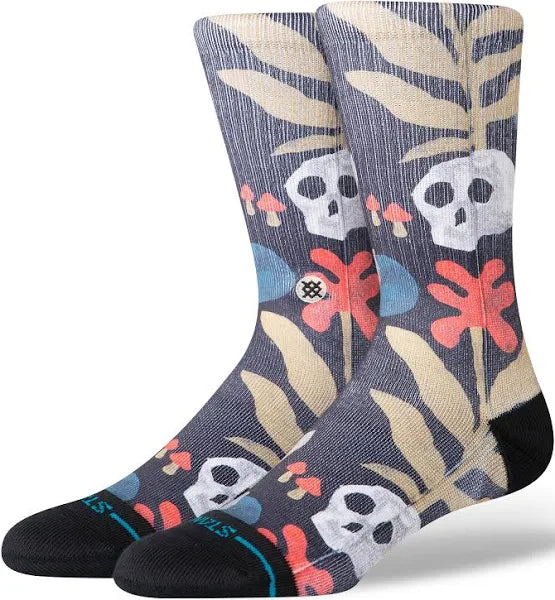 Stance socks Tropiskull crew Black size L