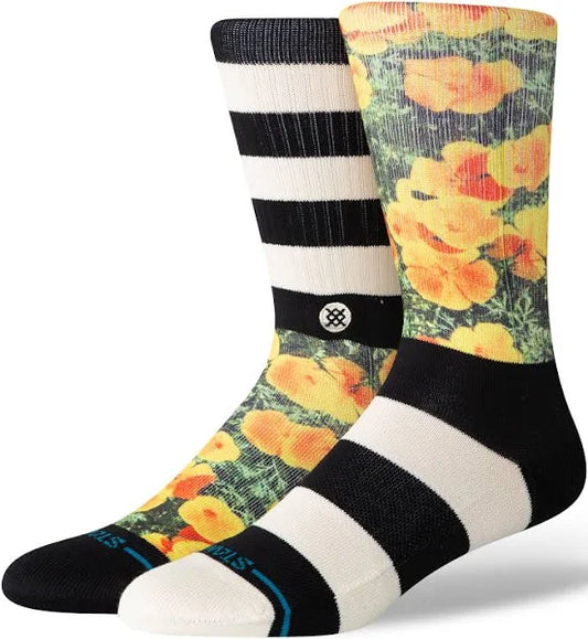 Stance socks Very Poppin crew Blackwhite size L