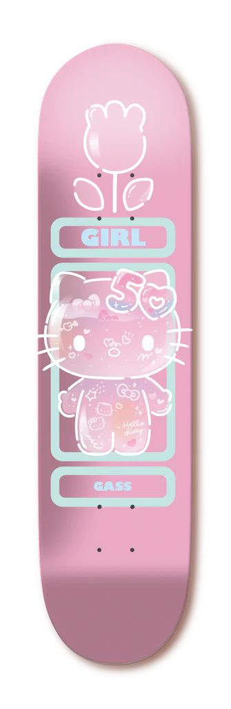 Girl X Sanrio Gass Hello Kitty 50 deck 8.125