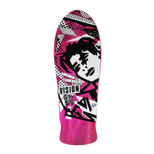 Vision OG deck M Gonzalez pink stain (colour may vary from picture) 10X30in.