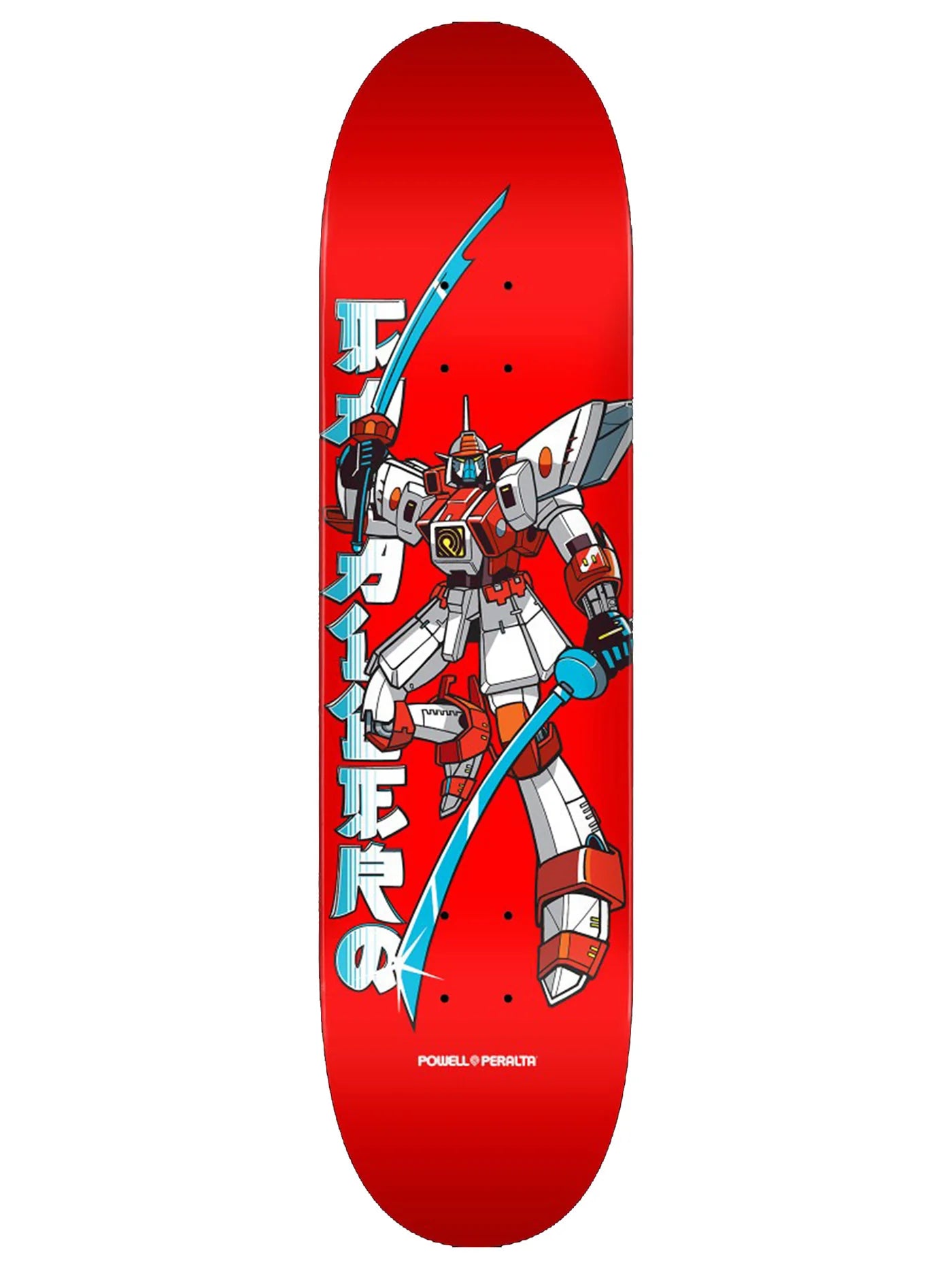 Powell Peralta Cab Gundam 7-ply maple deck 8.25in. red