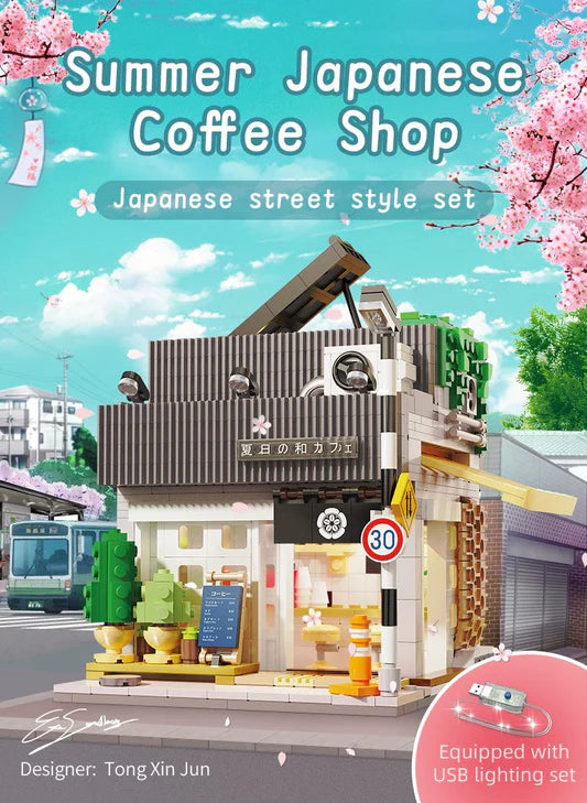 Japanese Summer Breeze Coffee Shop