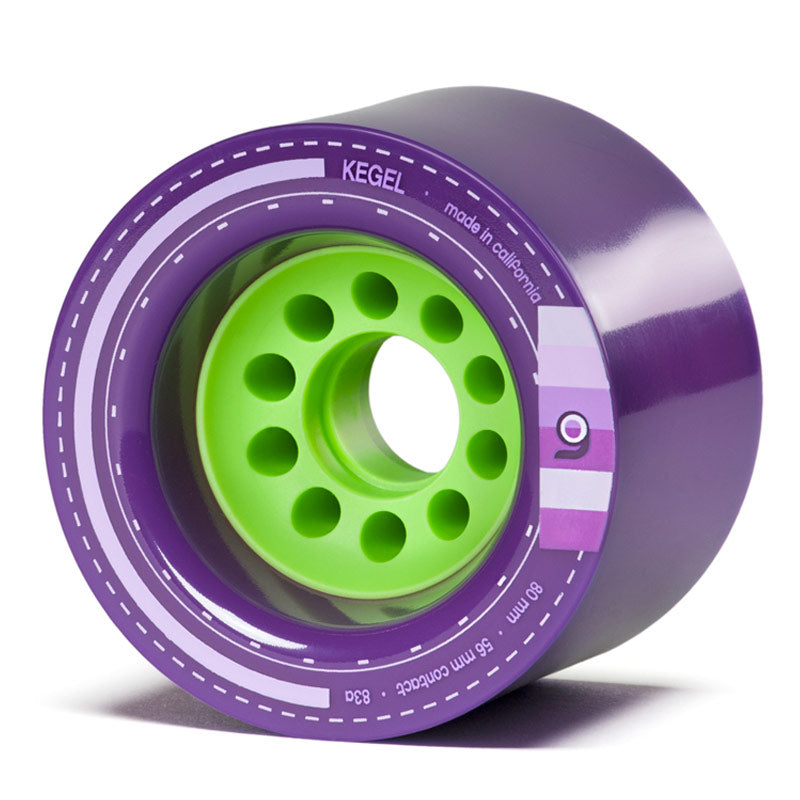 Orangutan wheels Kegel 80mm 83A purple