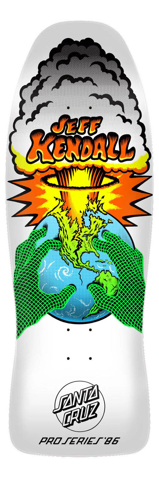 Santa Cruz reissue deck Kendall End of the World 10X29.7
