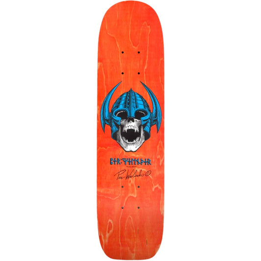 Powell Peralta OG Welinder freestyle deck Orange stain 7.25 X 27.125in.