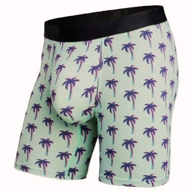 BN3TH classic icon boxer brief print Palm Glow - Seaglass size M