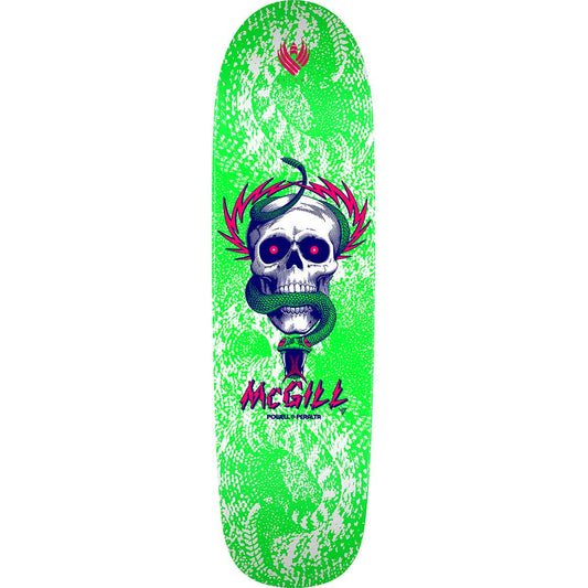 Powell Peralta pro flight McGill Skull and Snake green 8.97