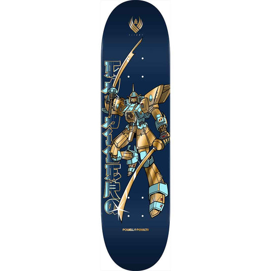 Powell Peralta Cab Gundam flight deck blue w gold foil 8.5