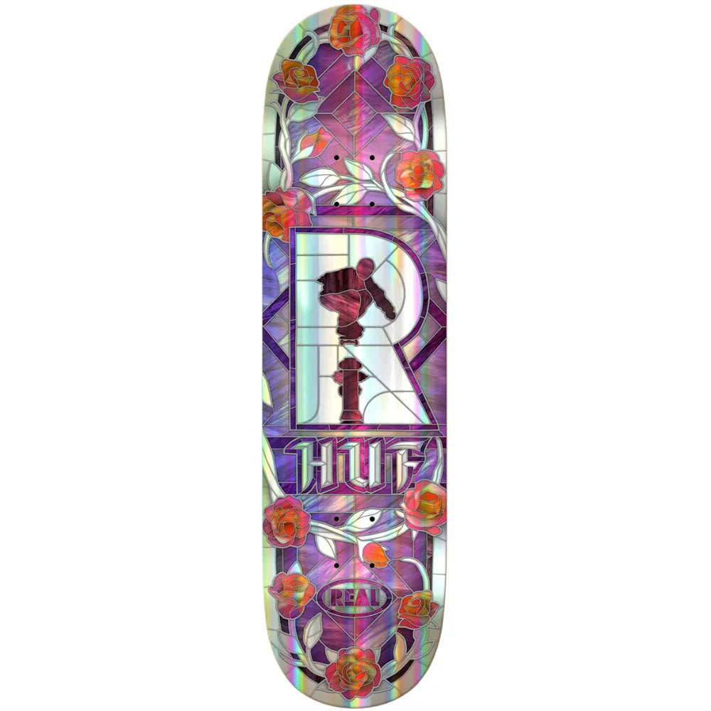 Real deck HUF Holographic Cathedral 8.25