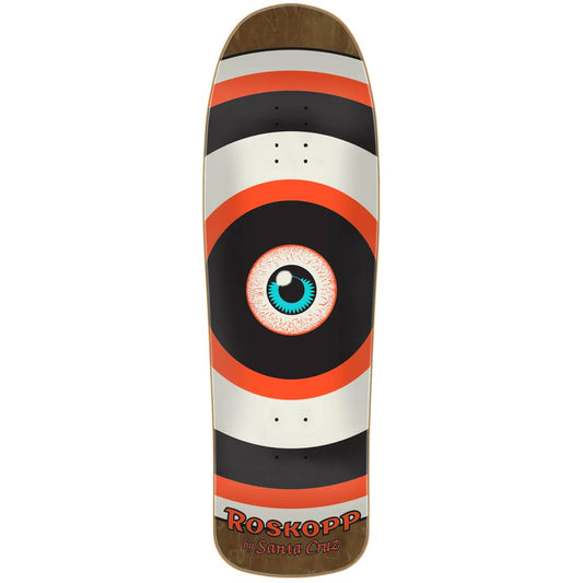 Santa Cruz Roskopp Target Eye reissue deck 9.62X31.54in.