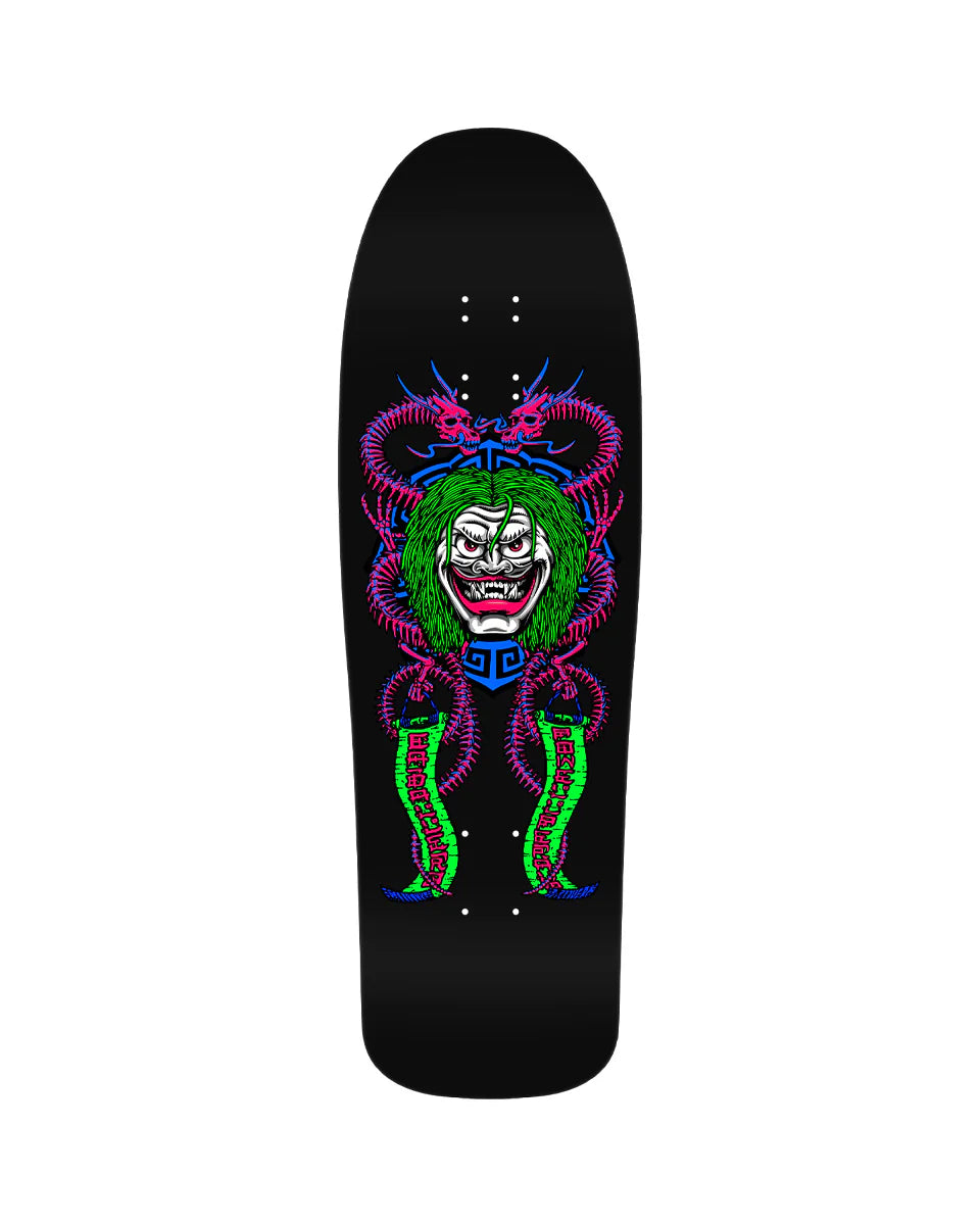 Powell Peralta deck Caballero Mask '1' blacklight 9.75in.