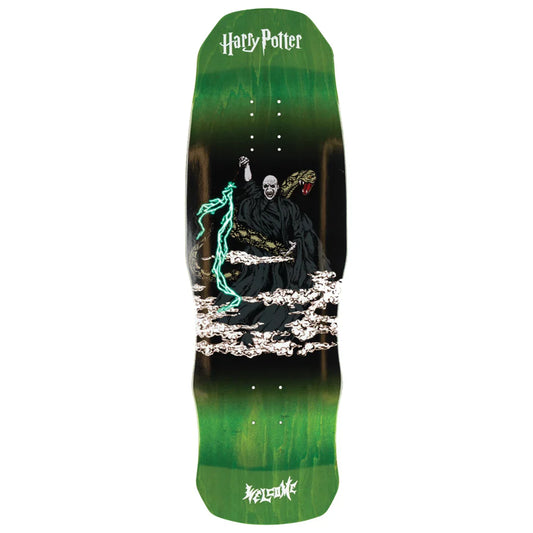 Welcome X Harry Potter deck Voldemort 9.75 dark green stain