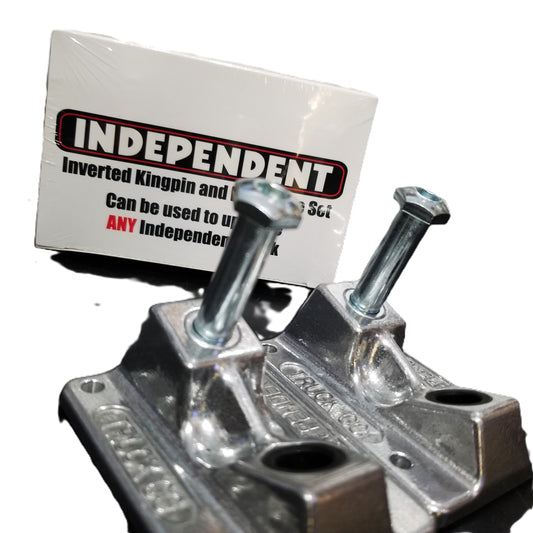 Independent Inverted Kingpin and Baseplate set