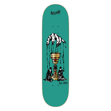 Welcome deck Chalice Teal 8.3in.