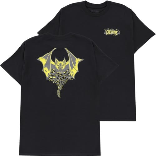 Creature s/s heavyweight T Bat Relic black size S