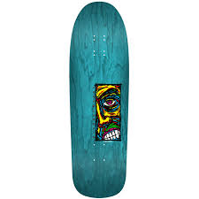 Powell Peralta reissue deck Lance Conklin Face 9.75in. Teal stain