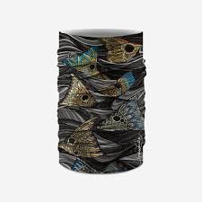 Buff Coolnet UV UPF 50 Andrea Larko Redfish Tails multi