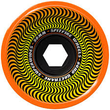 Spitfire wheels Superwides 80A 58mm orange