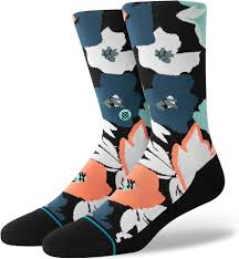 Stance socks Flower Beds Light black size M