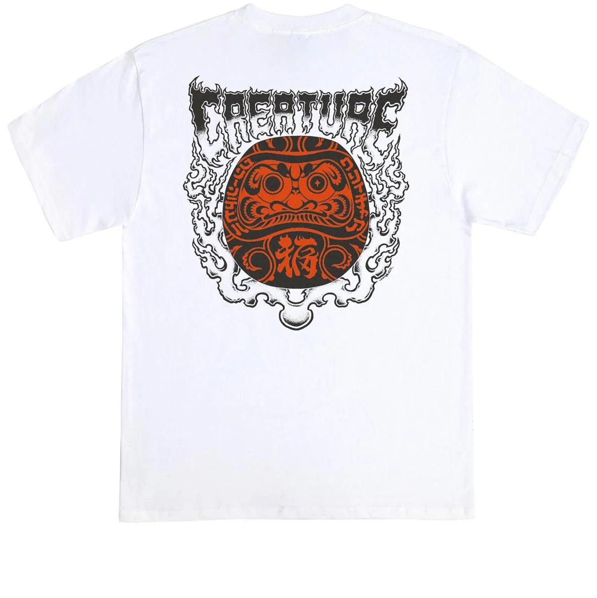 Creature s/s T shirt Fortune white size L