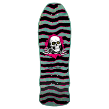 Powell Perata deck Geegah Ripper '12' blue stain/pink 9.76in