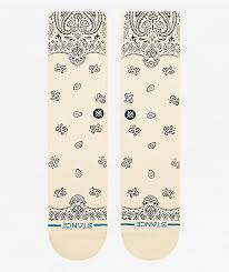 Stance socks Hanky Cream size M