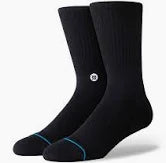 Stance socks Icon black/white size M