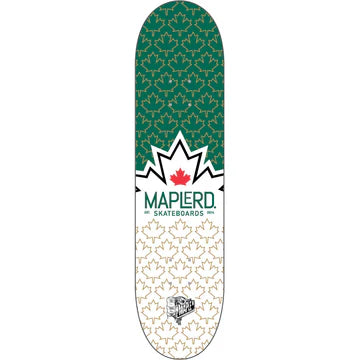 Maple Road deck Maple Leaf series green 8.0