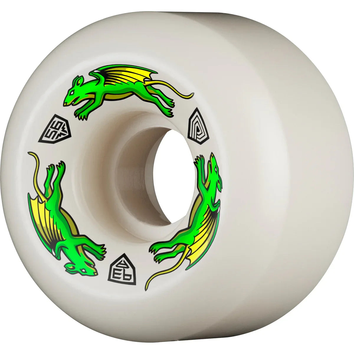 Powell Peralta Dragon formula Nano Rat wheels 56X39mm 93A 4pk.