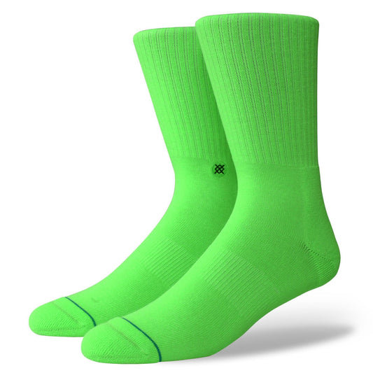 Stance socks Icon Neon Green size M