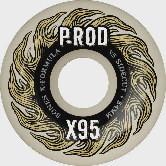 Bones wheels X-formula P-Rod V5 sidecut 95a 52mm