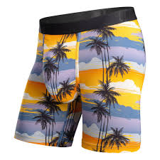 BN3TH classic icon boxer brief pt. Palm Tree Horizon Mimosa size L