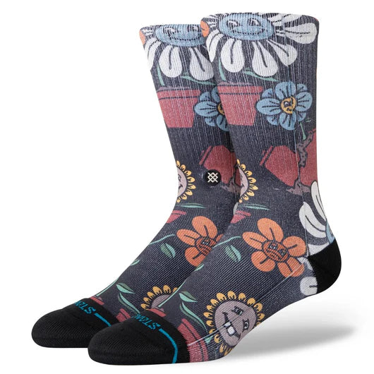 Stance socks Planted crew Black size L