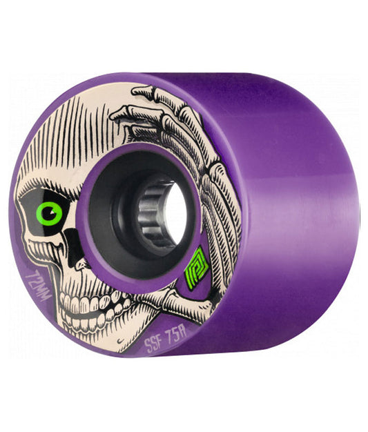 Powell Peralta soft slide formula wheels Reimer 72mm 75A purple