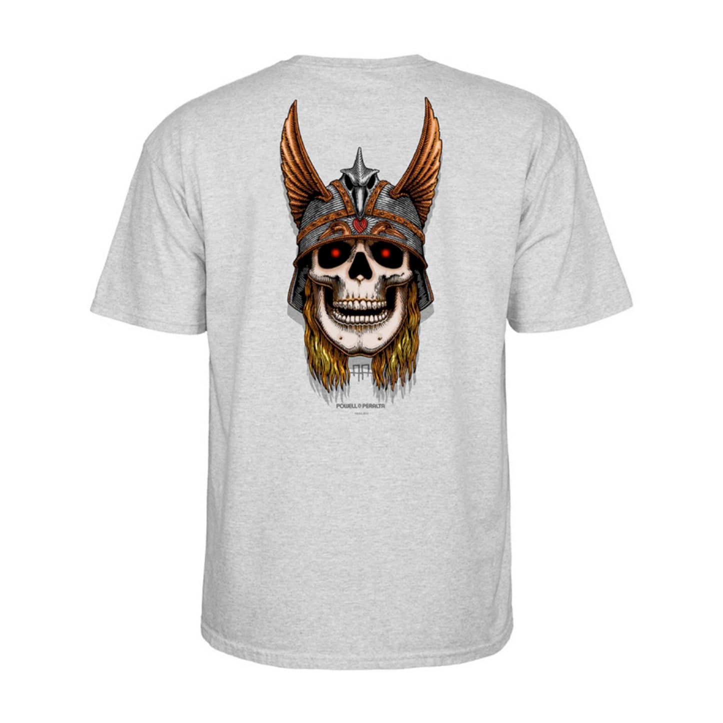 Powell Peralta Anderson Skull tee Grey size S