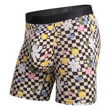 BN3TH classic icon boxer brief print Psychodelic Floral Sand size L