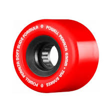 Powell Peralta Soft Slides wheels Snakes 66mm 75A red